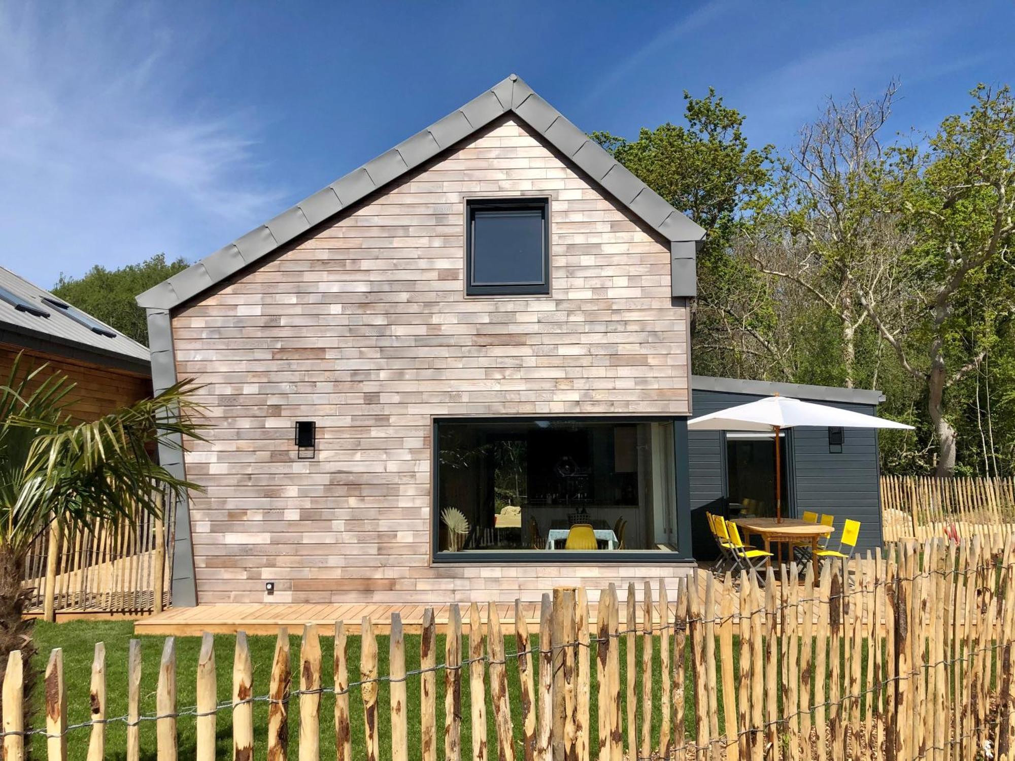 Les Cabines Du Bout Du Monde - Cabine Duplex , Votre Maison De Vacances De Haut Standing A Crozon Zewnętrze zdjęcie